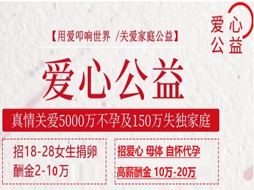 治多捐卵助孕生子 爱心志愿者招募